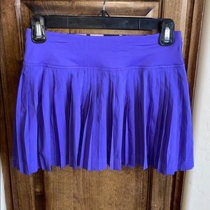 Pleated Lululemon skort!